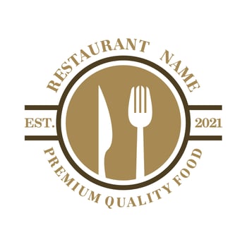 restaurant logo , food logo vector