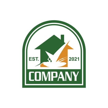 pest control logo , insecticide logo vector