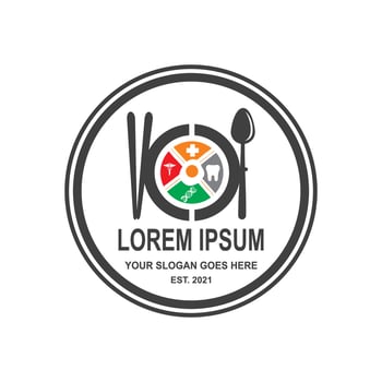 healthy logo , medical logo vector