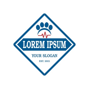 pets care logo , veterinary logo vector