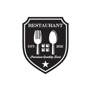 restaurant logo , food logo vector
