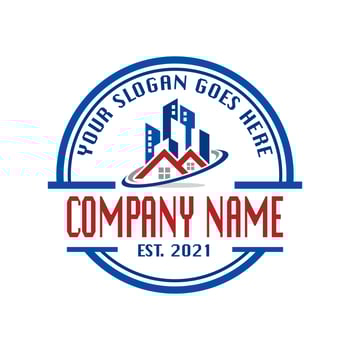 real estate logo , building vector