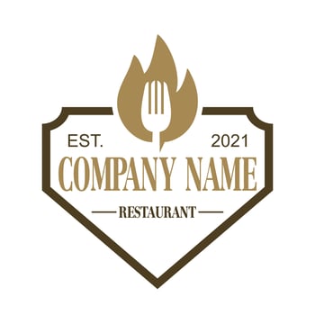 restaurant logo , food logo vector