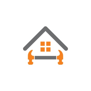 home repair logo , home service logo vector