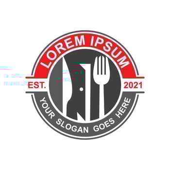 restaurant logo , food logo vector
