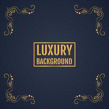 pattern wallpaper background vintage royal Victorian style. Royal, luxurious wallpaper in blue vector