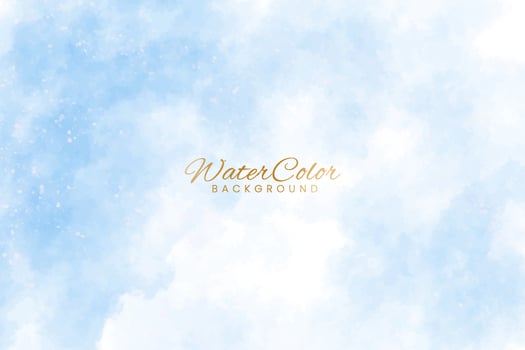 Abstract splashed watercolor textured background vector