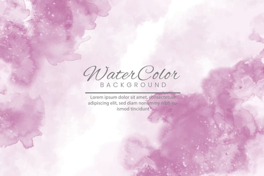 Abstract splashed watercolor textured background vector