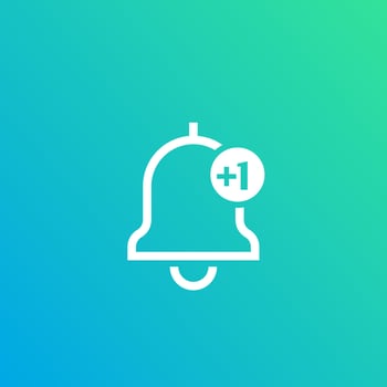 Notification vector icon