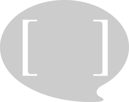 Bubbles Square Brackets vector