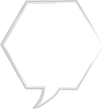Bubbles speech brush vector