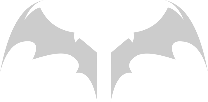 Bat wings vector
