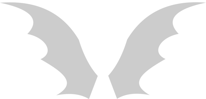 Bat wings vector