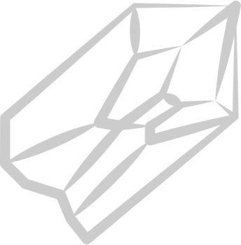 Diamond rough line vector
