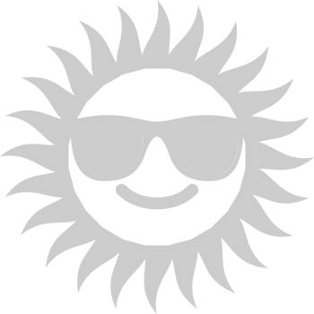 Emoji sun vector