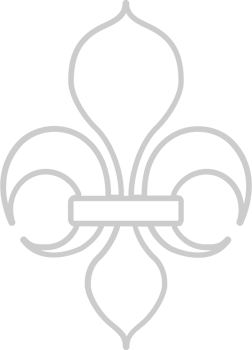 Fleur de lis outline vector