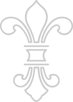 Fleur de lis outline vector