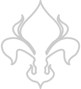 Fleur de lis outline vector