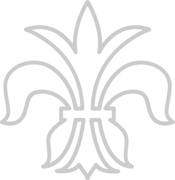 Fleur de lis outline vector