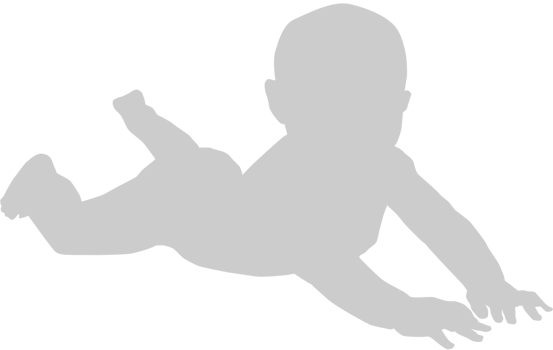 Baby Lying vector