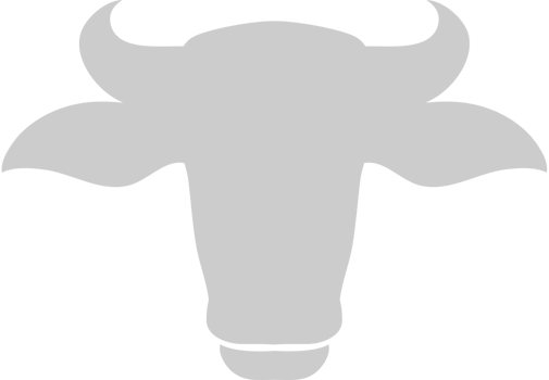 Cow head vector