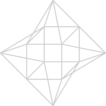 Geometric pyramid vector