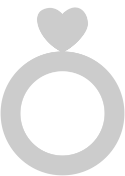 Heart ring vector