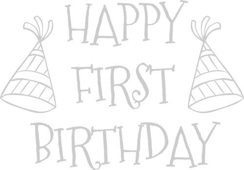 Birthday Text vector