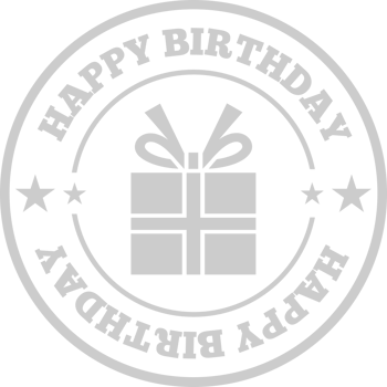 Birthday Text vector
