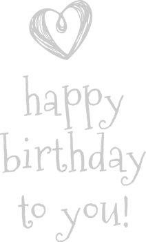 Birthday Text vector