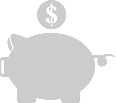 Money piggy bank vector