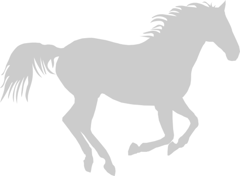 Horse running vector