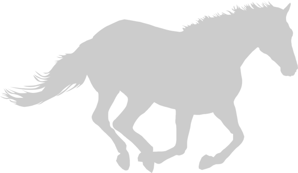 Horse running vector