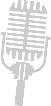 Music microphone vector