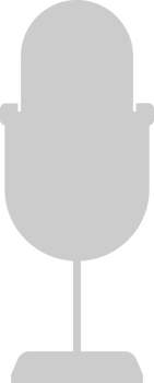 Music microphone vector
