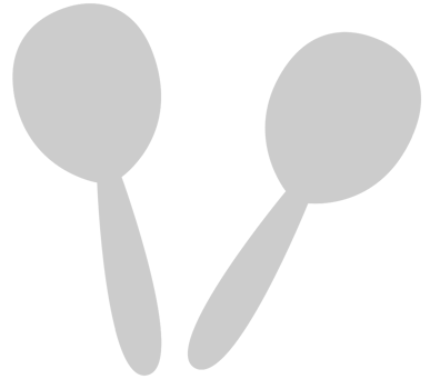 Music maracas vector