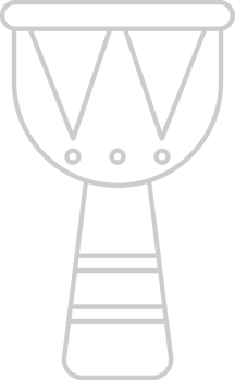 Music percussion vector