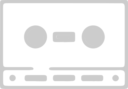 Music cassette vector