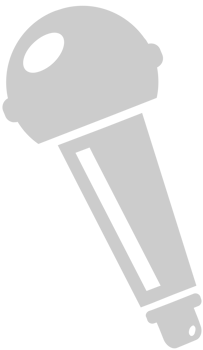 Music microphone vector
