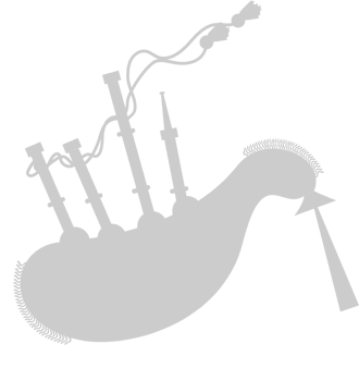 Music bagpipes vector