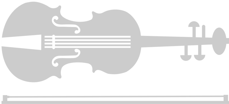 Music violin vector