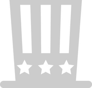 Stars and Stripes Hat vector