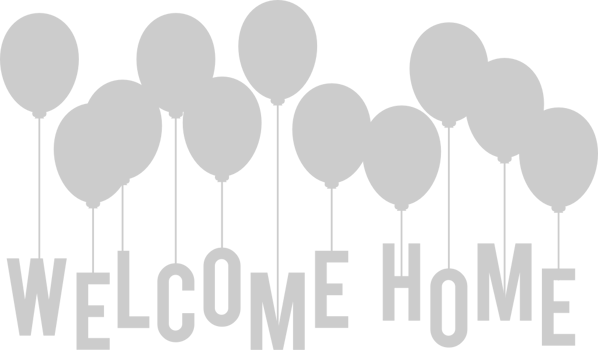 Homecoming Text vector