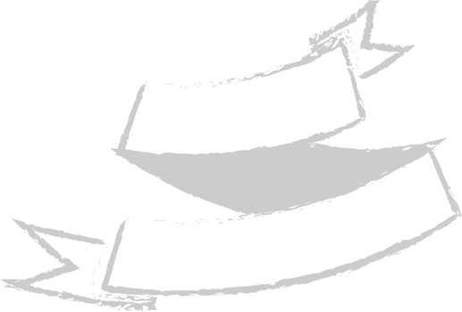 Ribbon banner brush outline vector