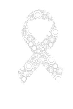 Ribbon cancer vector