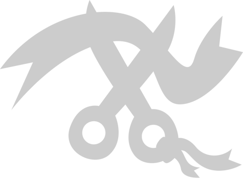 Ribbon cutting vector