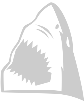 Shark head vector