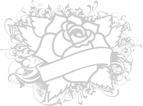 Rose tattoo vector