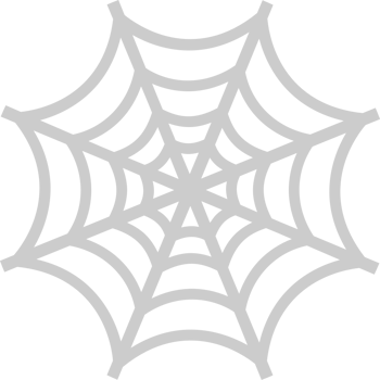 Spider webs vector