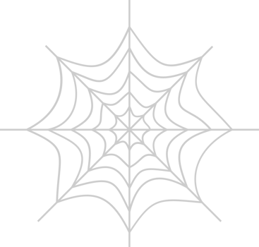 Spider webs vector